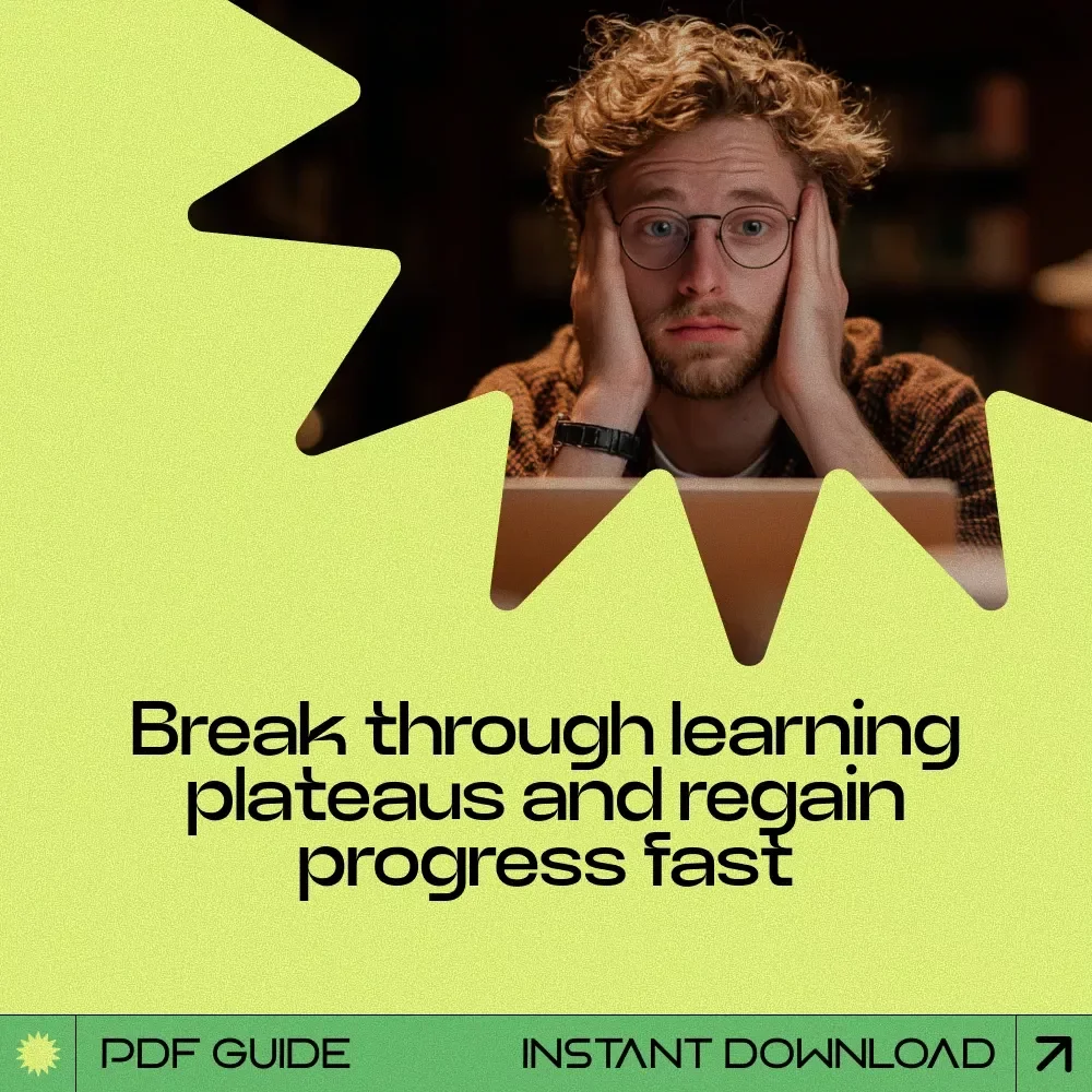 Break Past the Plateau: A Practical Guide on how to overcome learning plateaus, Build Momentum, and Unlock Faster Skill Growth