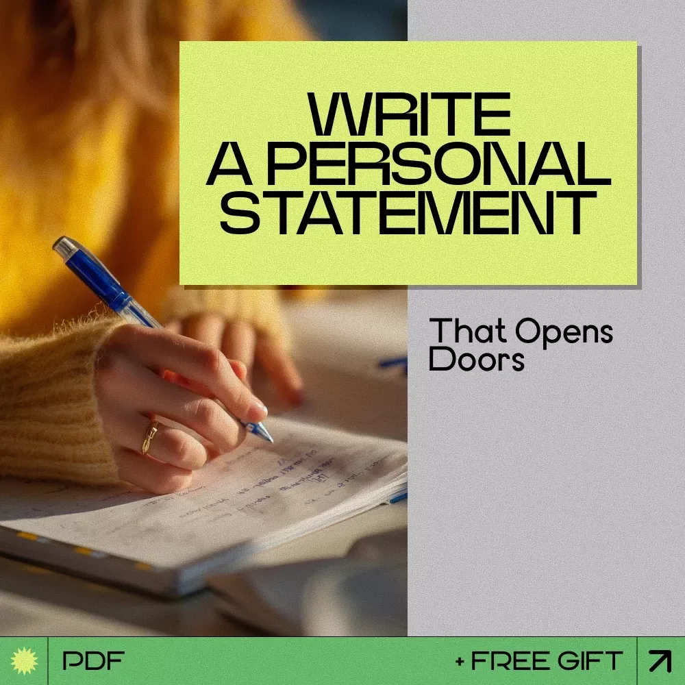 Write a Personal Statement That Opens Doors - The Ultimate Guide to Writing a Personal Statement That Stands Out