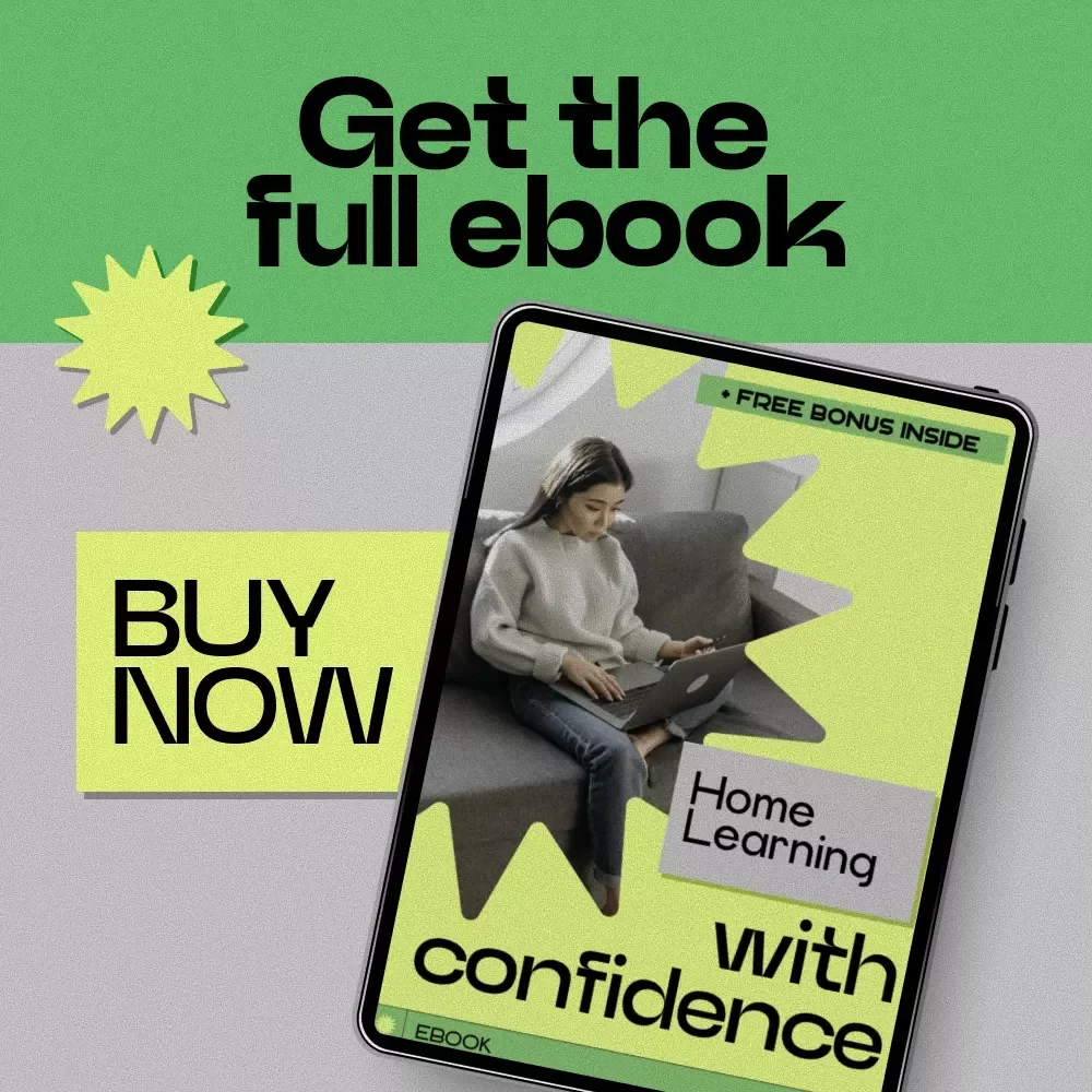 Home Learning with Confidence – A Practical Ebook Guide on how to start homeschooling, Curriculum Planning, Daily Routines & Beginner Setup for New Homeschool Families