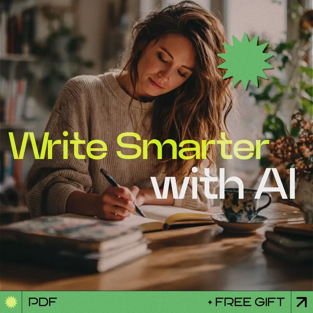 Write Smarter With AI Checklist – How to Use AI to Improve Writing Skills, Digital Download Writing Guide for Clarity, Grammar, Tone & Structure