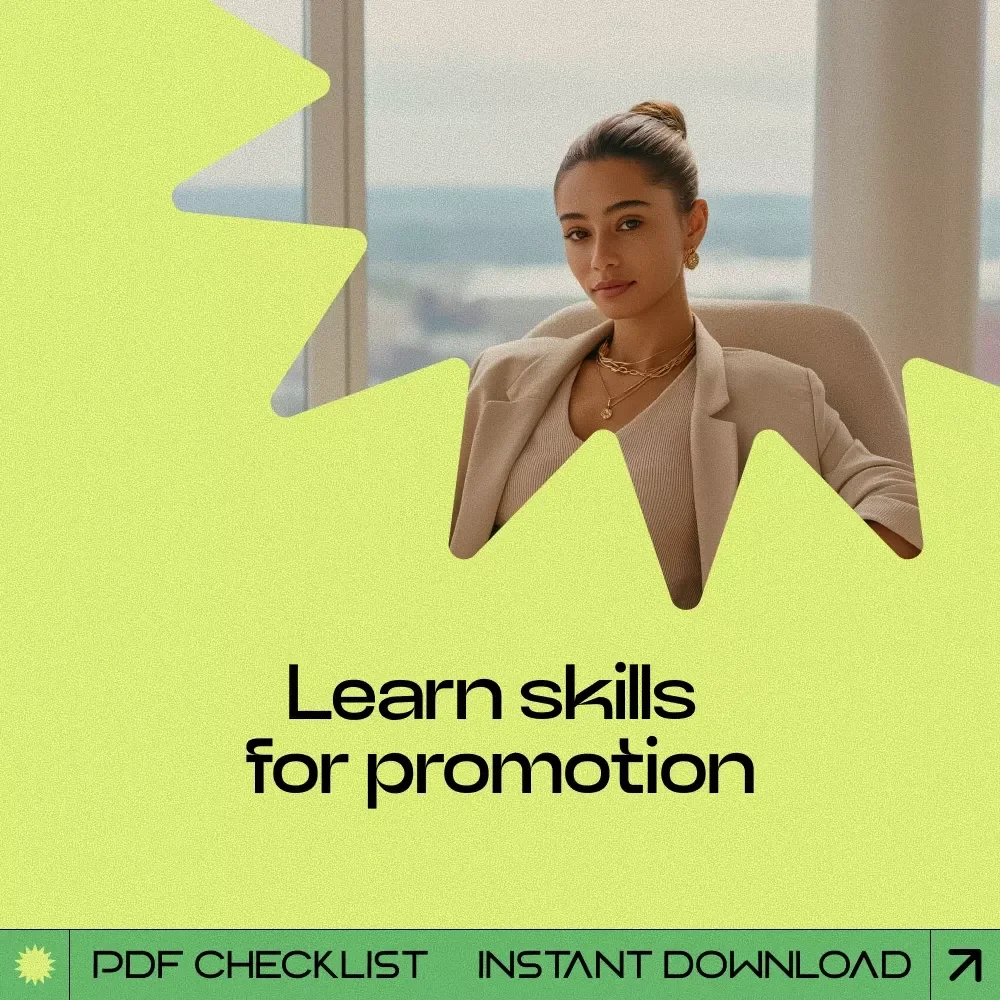 Climb the Ladder Learning Checklist – How to Learn Skills for Promotion, Career Growth Planner, Workplace Success Guide, Professional Development Tool