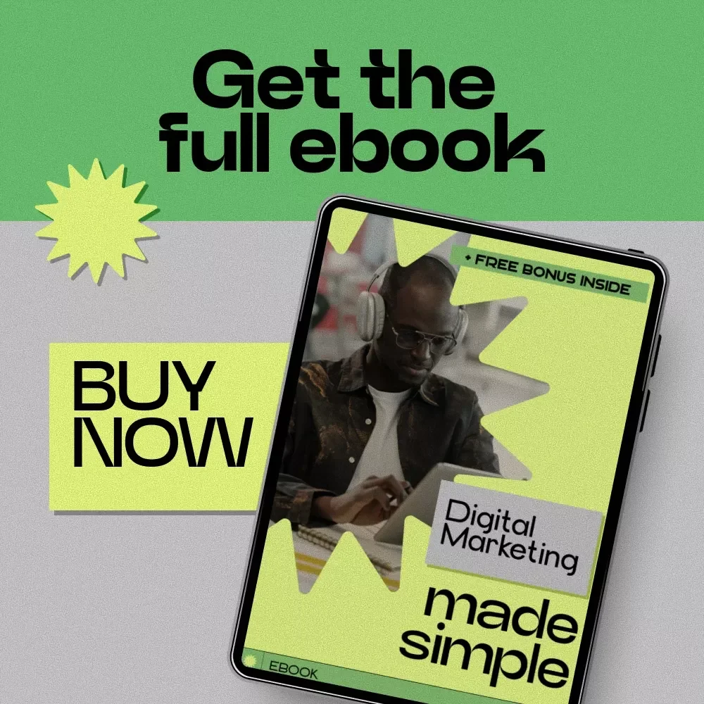 Digital Marketing Made Simple | How to Learn Digital Marketing eBook Guide for Beginners, Step-by-Step Strategy, SEO, Social Media & AI Marketing Toolkit
