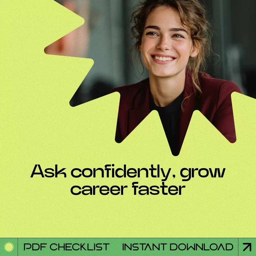 Ask Smart Grow Fast at Work Checklist | How to Ask for Training at Work Guide | Career Growth Printable, Professional Development Planner, Workplace Skills Upgrade Tool