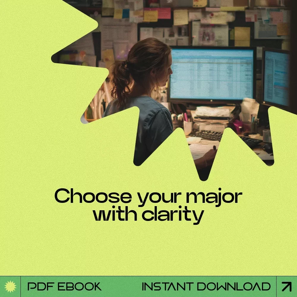 Finding the Right Major Without Guesswork – A Practical Guide on how to choose a college major with Confidence, Clarity, and Real-Life Direction