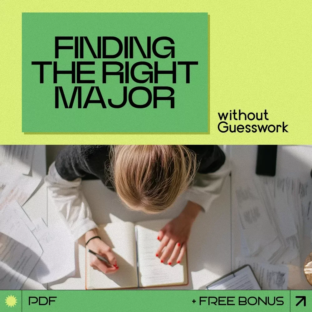 Finding the Right Major Without Guesswork – A Practical Guide on how to choose a college major with Confidence, Clarity, and Real-Life Direction