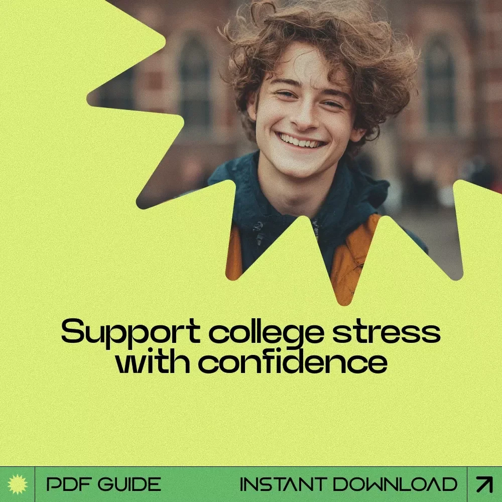 Steady Support for a Stressed College Student – A Practical Guide on how to help college student with stress, Build Healthy Routines, Reduce Overwhelm & Offer Meaningful Support