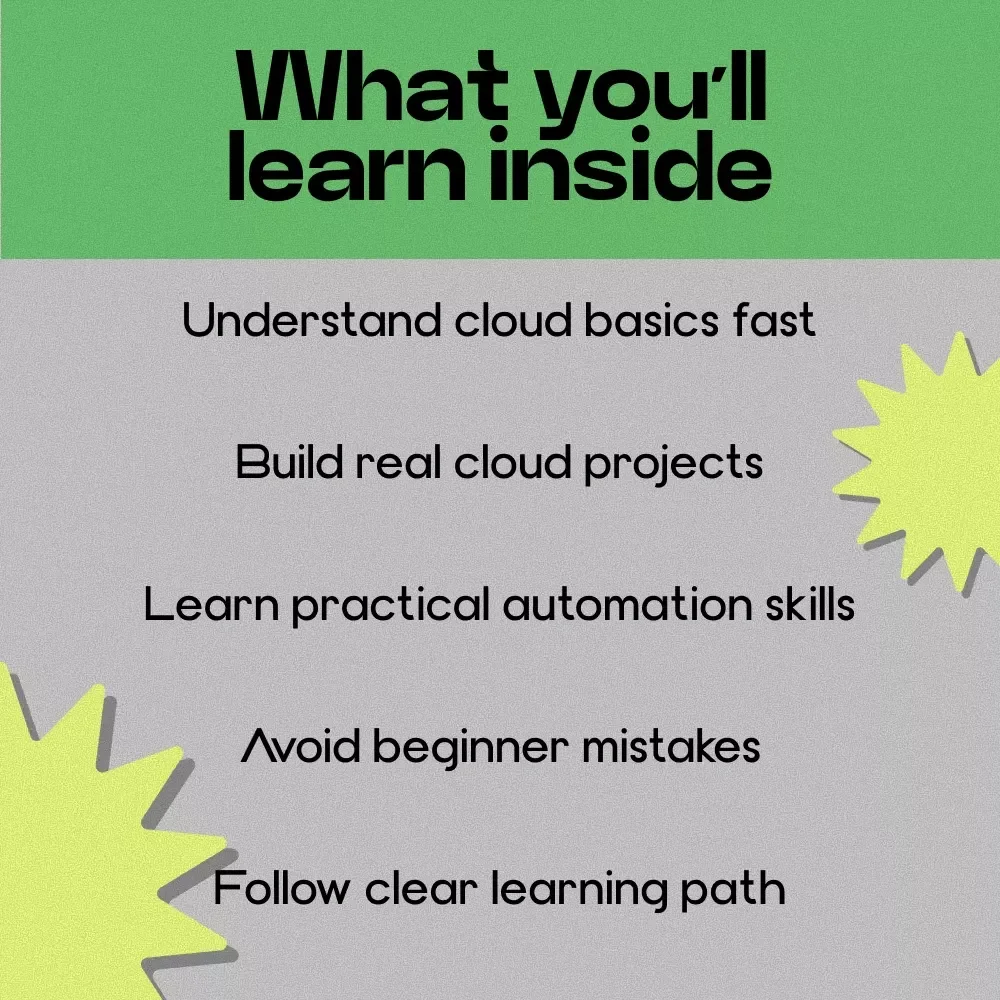 Mastering Cloud Computing – Complete Guide on how to learn cloud computing for Beginners, Step-by-Step Cloud Skills eBook, Practical Cloud Projects & Career Path Resource