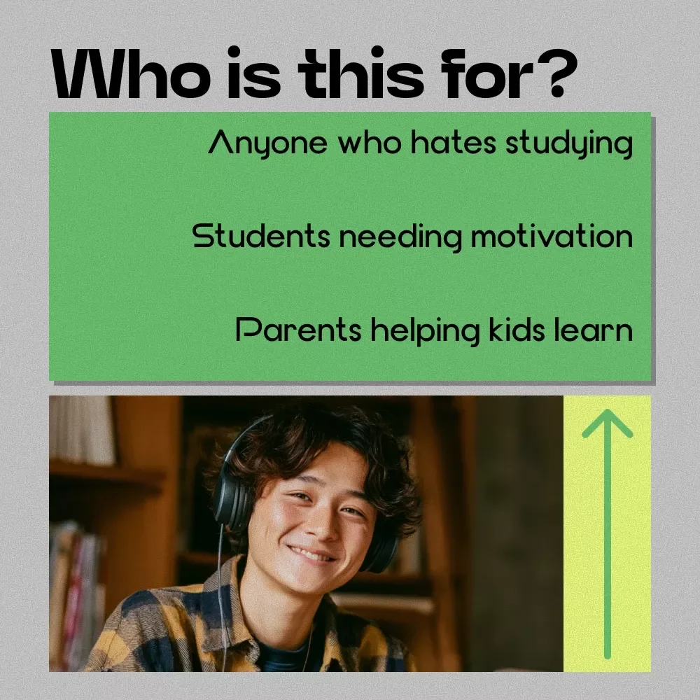 Turn Study Time Into Play Time Checklist | how to make learning fun | Printable Study Motivation Guide for Kids, Teens & Students
