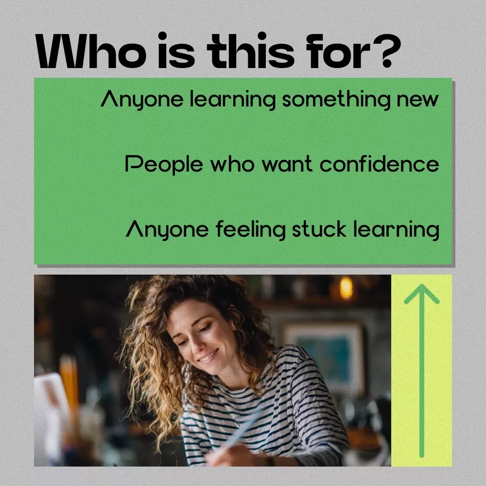 Learn With Confidence – A Practical Guide on how to build confidence in learning | Digital Download Study Mindset Workbook