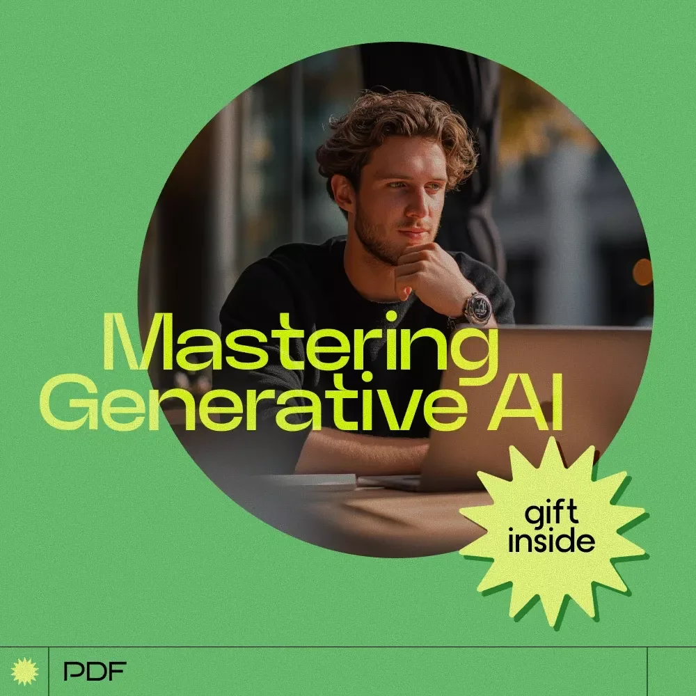 Mastering Generative AI – Complete Beginner to Advanced Guide | How to Learn Generative AI, Prompting, Tools & Real Use Cases Digital Download