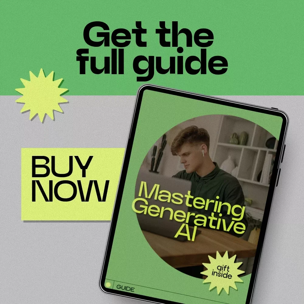 Mastering Generative AI – Complete Beginner to Advanced Guide | How to Learn Generative AI, Prompting, Tools & Real Use Cases Digital Download