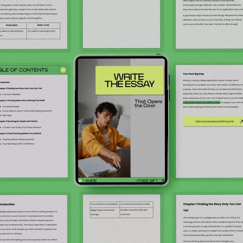 Write the Essay That Opens the Door: The Ultimate Guide to Writing a College Application Essay