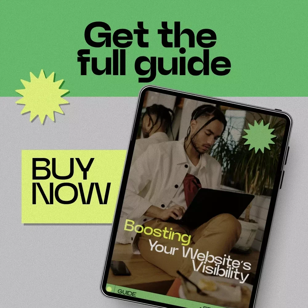 Boosting Your Website’s Visibility – A Beginner-Friendly Guide on how to learn seo basics, SEO Strategy eBook, Digital Marketing Starter Kit