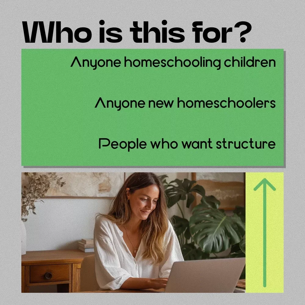 Build a Homeschool Rhythm That Actually Works Checklist | How to Create a Homeschool Schedule That Fits Real Life & Your Family Flow