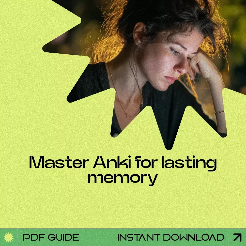 The Anki System That Helps You Remember More | How to Use Anki for Studying Guide, Smart Study System, Memory Boost eBook, Digital Download
