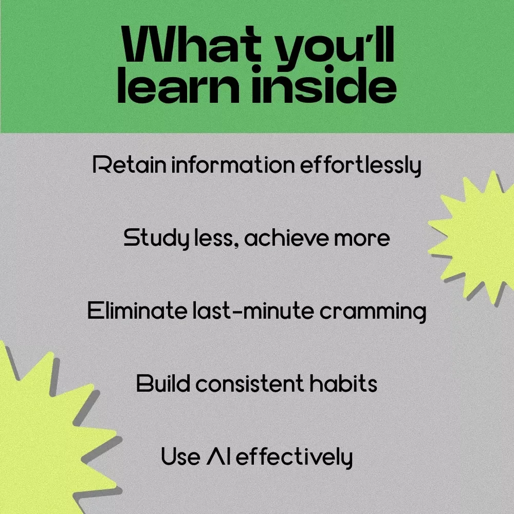 Spaced Repetition Technique That Makes Learning Stick | Digital Guide for Faster Retention, Study Smarter with Spaced Repetition Technique