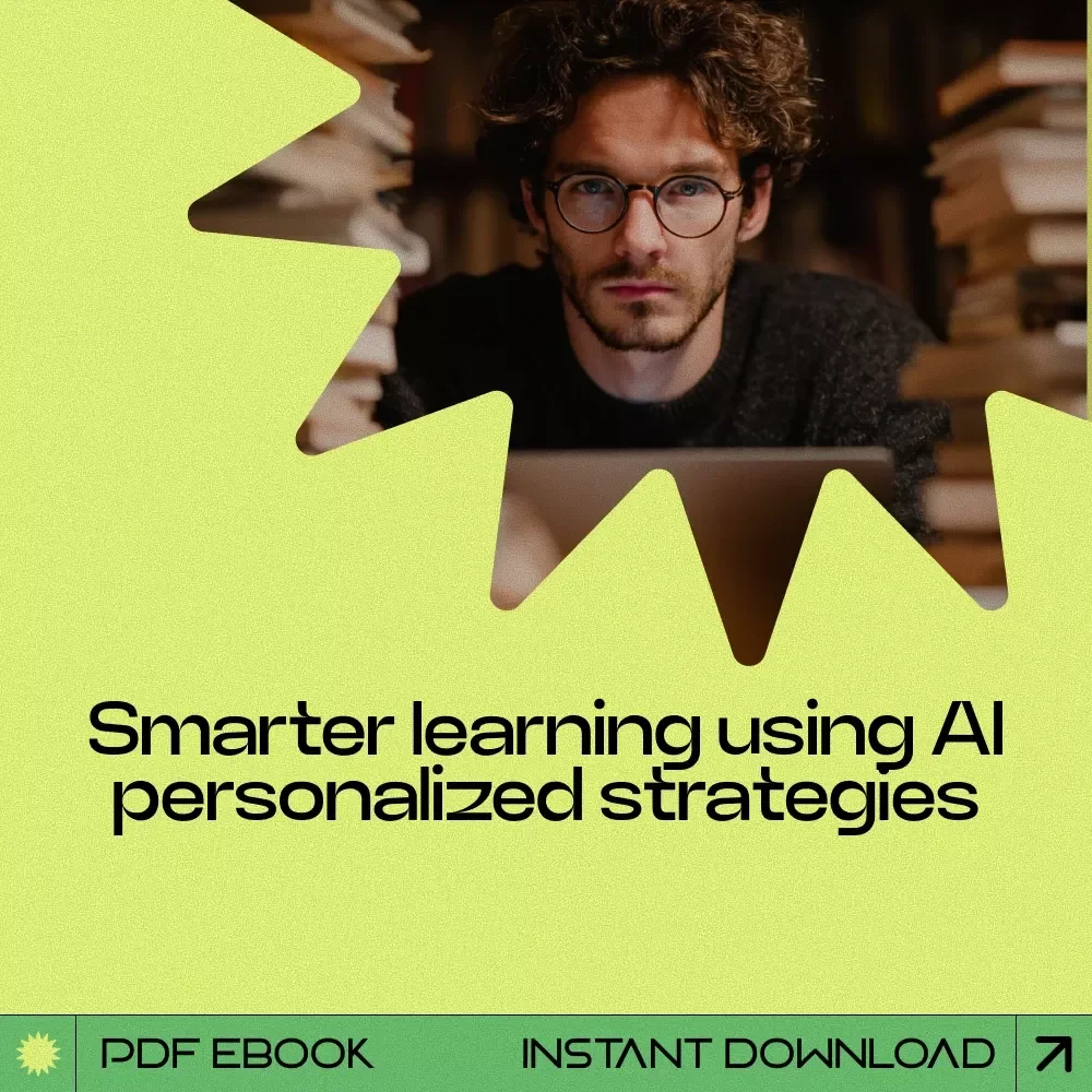 Learning That Fits You | AI for Personalized Learning eBook, Adaptive Study Guide, Smart Learning Strategies, Digital Download for Students & Professionals