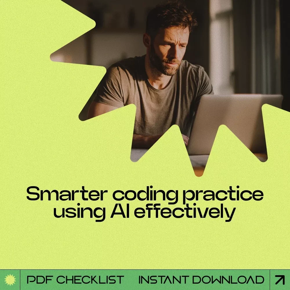 Code Smarter and Practice Better Checklist – How to Use AI for Coding Practice, Developer Study Guide, Programming Productivity Tool, Coding Improvement Plan