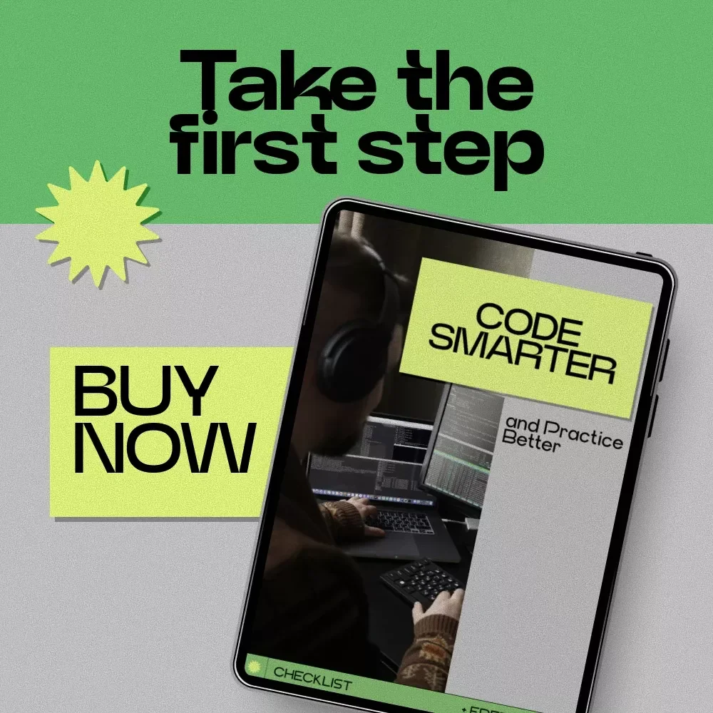 Code Smarter and Practice Better Checklist – How to Use AI for Coding Practice, Developer Study Guide, Programming Productivity Tool, Coding Improvement Plan