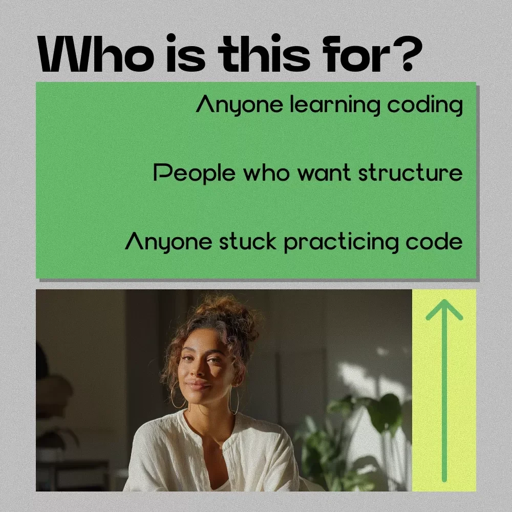 Code Smarter and Practice Better Checklist – How to Use AI for Coding Practice, Developer Study Guide, Programming Productivity Tool, Coding Improvement Plan