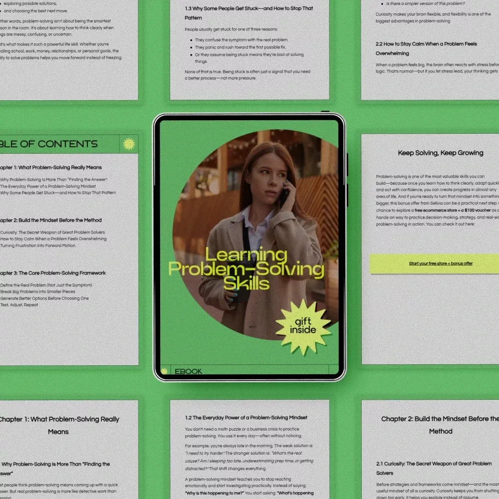 Learning Problem-Solving Skills: A Comprehensive Guide to Mastering Problem-Solving with Practical Methods and Mindset Shifts