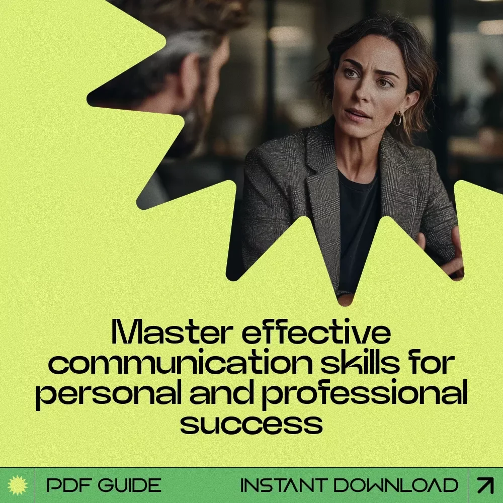 Mastering Communication Skills: The Ultimate Guide to Learning Communication Skills and Enhancing Your Personal and Professional Relationships