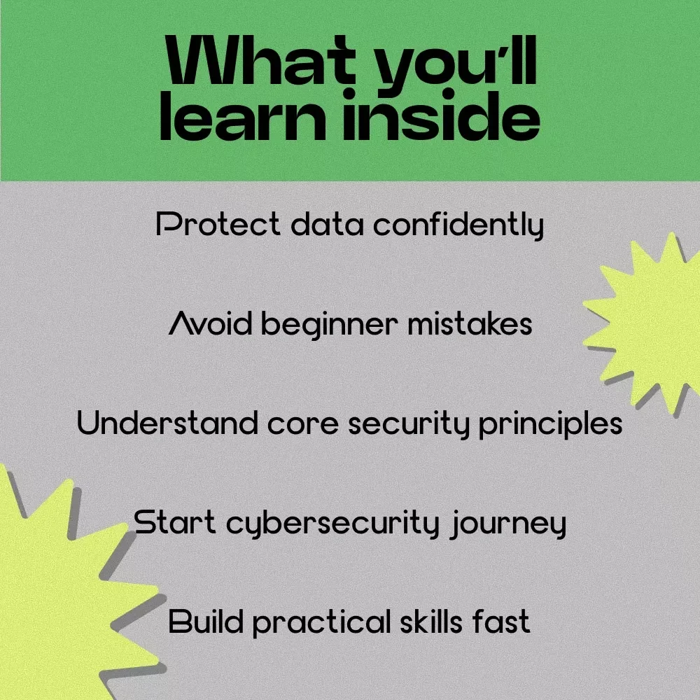 Mastering Cybersecurity Fundamentals Guide | How to Learn Cybersecurity Fundamentals Step-by-Step eBook for Beginners & IT Learners