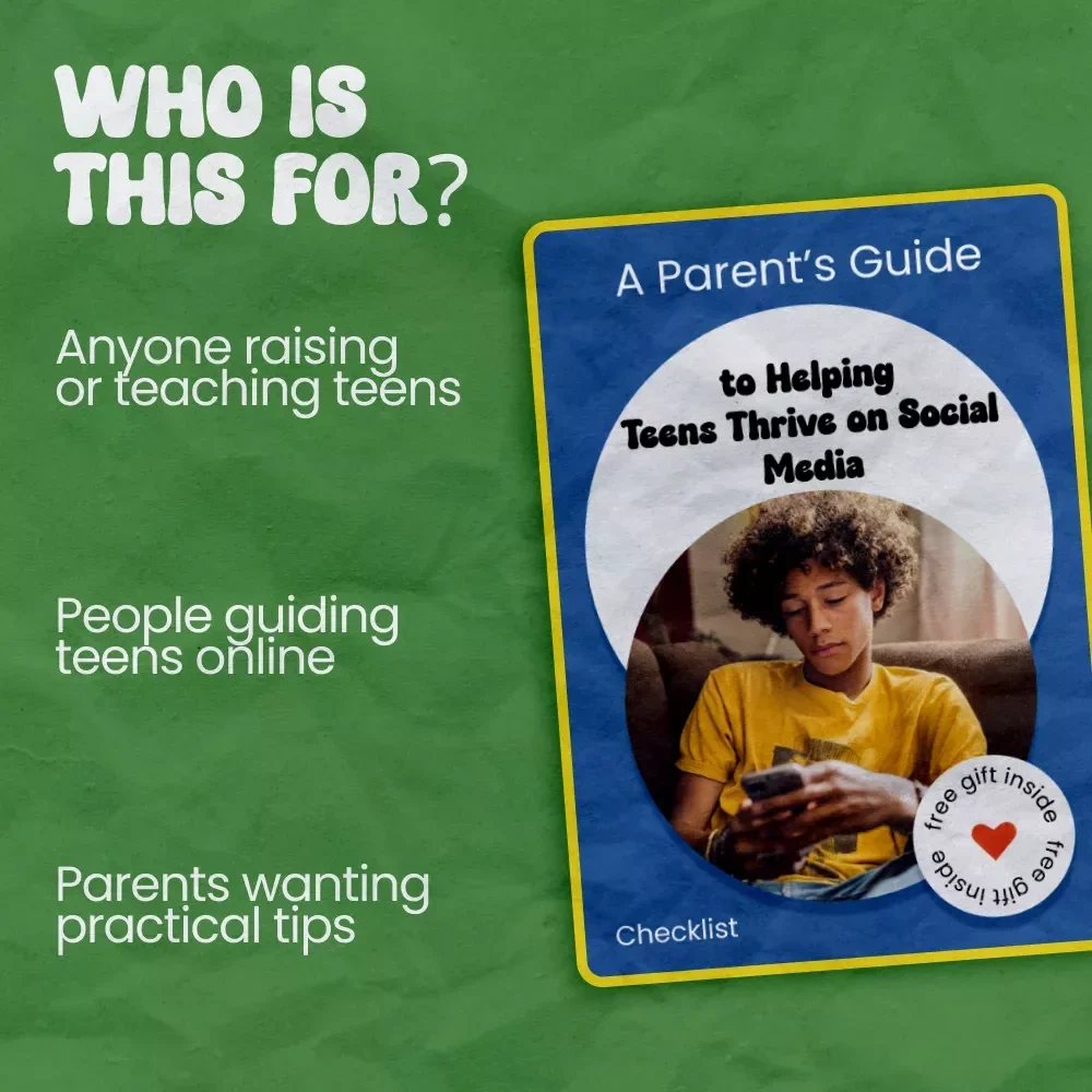 A Parent’s Guide to Helping Teens Thrive on Social Media – How to Help Teens Navigate Social Media Safely, Set Boundaries, and Build Digital Literacy