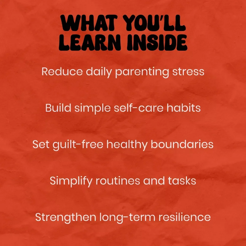 Recharge Your Parenting: A Stress-Free Guide to Avoid Burnout – Practical Ebook on how to avoid parenting burnout, Self-Care, Boundaries & Balanced Family Life