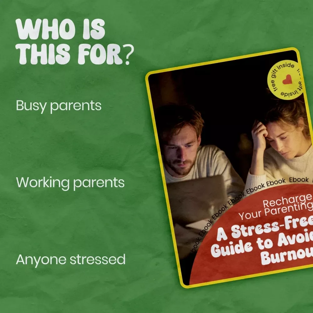 Recharge Your Parenting: A Stress-Free Guide to Avoid Burnout – Practical Ebook on how to avoid parenting burnout, Self-Care, Boundaries & Balanced Family Life