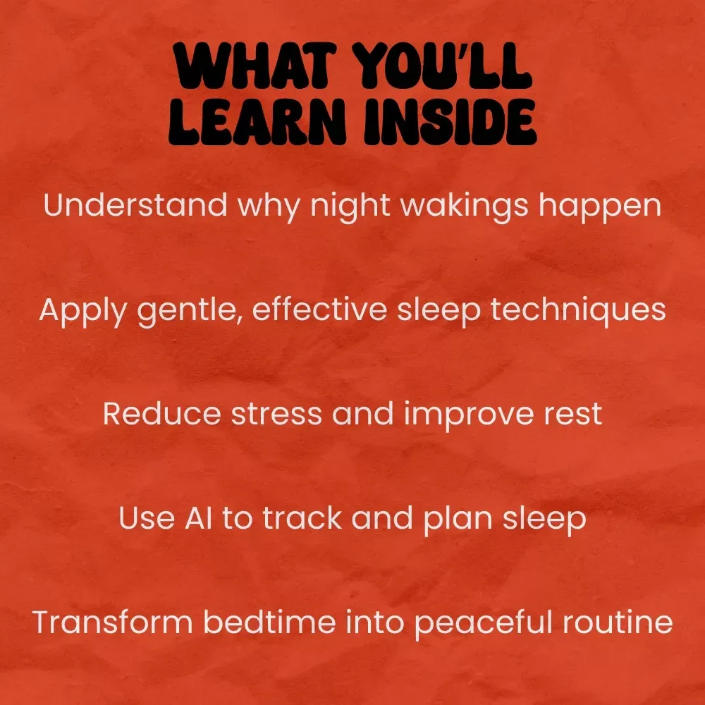 Midnight Moments: A Parent’s Guide to Calm Night Wakings – How to Handle Night Wakings for Babies and Toddlers