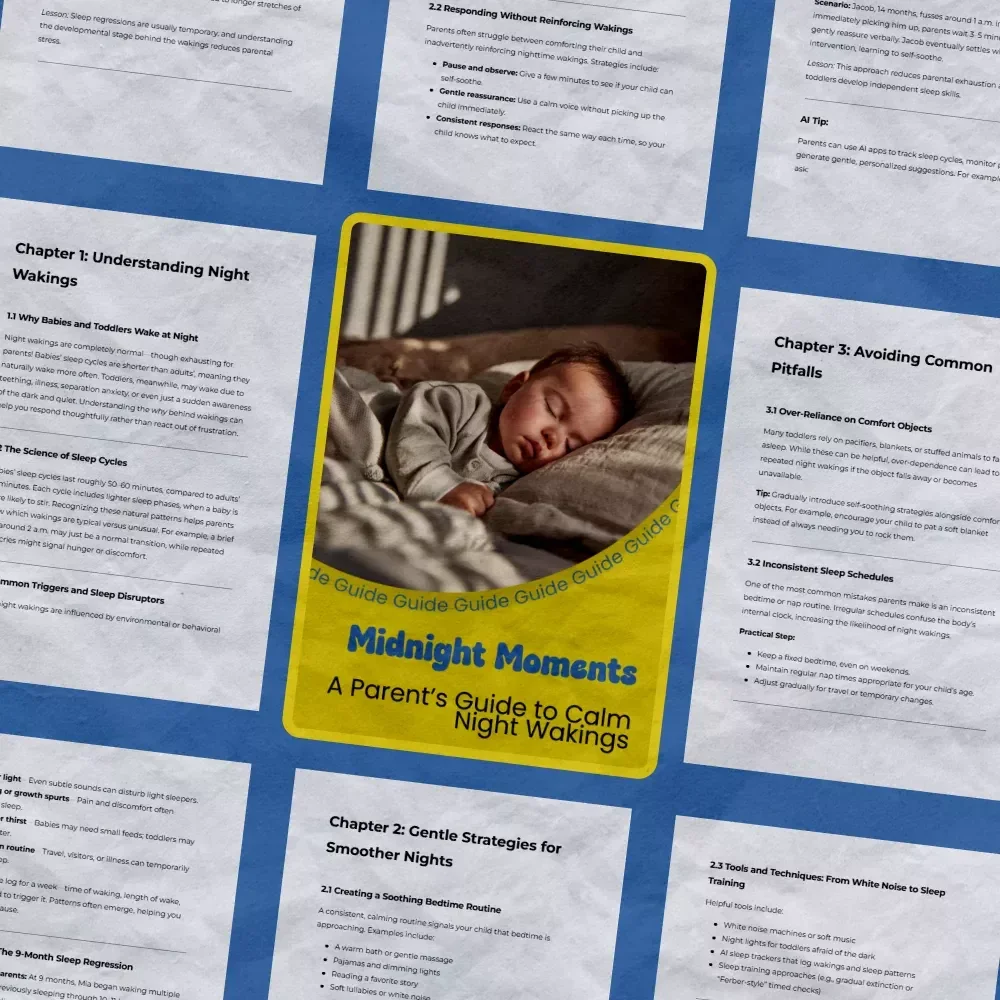 Midnight Moments: A Parent’s Guide to Calm Night Wakings – How to Handle Night Wakings for Babies and Toddlers