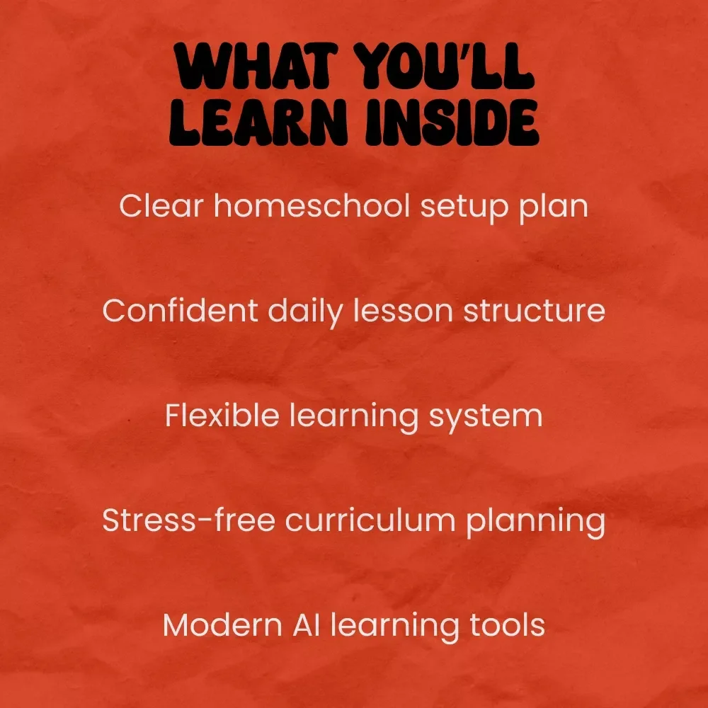 Homeschooling Made Simple: A Beginner’s Guide to Learning at Home | How to Homeschool for Beginners Step-by-Step eBook Guide for New Homeschool Families