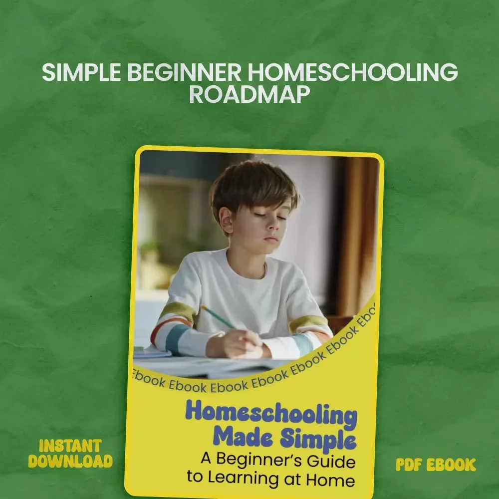 Homeschooling Made Simple: A Beginner’s Guide to Learning at Home | How to Homeschool for Beginners Step-by-Step eBook Guide for New Homeschool Families