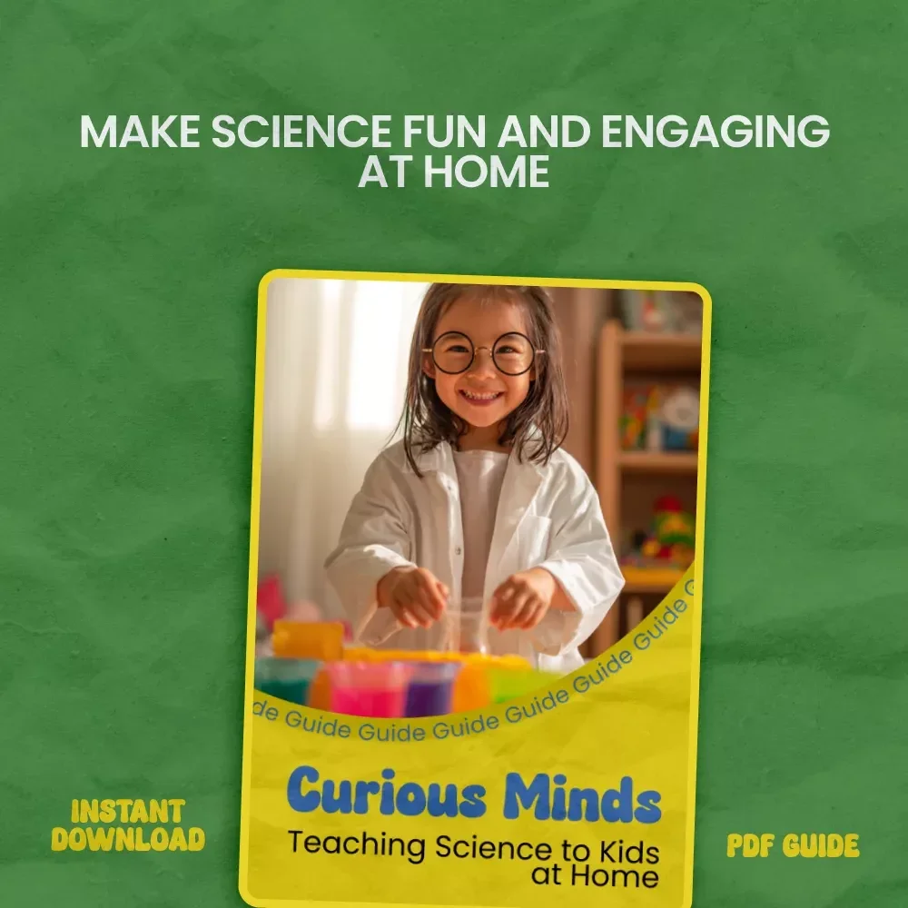 Curious Minds: Teaching Science to Kids at Home – Fun, Hands-On Guide on How to Teach Kids Science at Home
