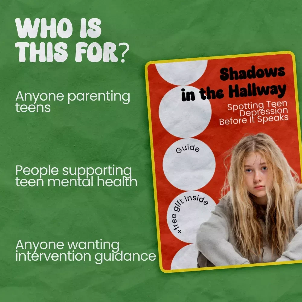 Shadows in the Hallway: Spotting Teen Depression Before It Speaks – How to Spot Signs of Depression in Teens Guide for Parents