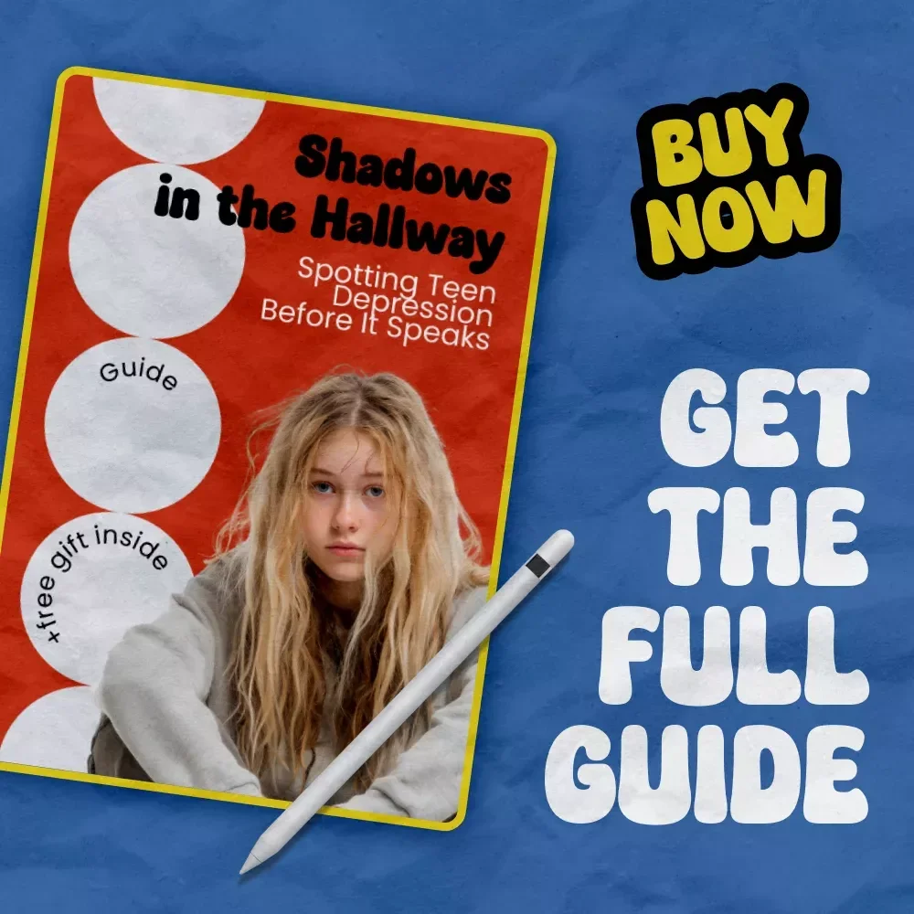 Shadows in the Hallway: Spotting Teen Depression Before It Speaks – How to Spot Signs of Depression in Teens Guide for Parents
