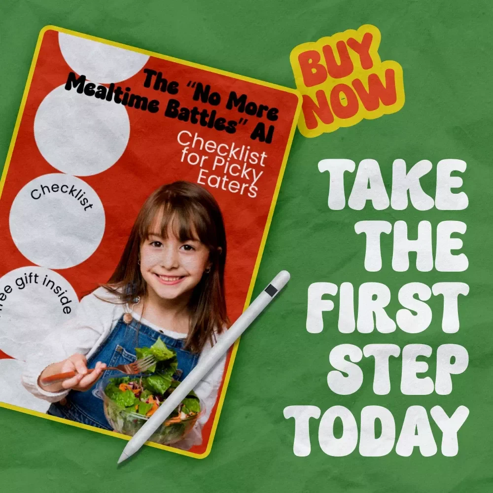 The “No More Mealtime Battles” AI Checklist for Picky Eaters – Smart AI to Help with Picky Eater Meal Ideas, Stress-Free Family Meal Planning Guide