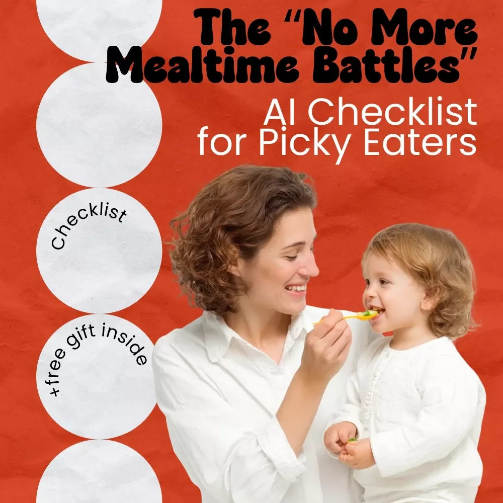The “No More Mealtime Battles” AI Checklist for Picky Eaters – Smart AI to Help with Picky Eater Meal Ideas, Stress-Free Family Meal Planning Guide