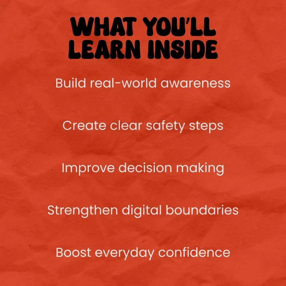 Safe & Smart: A Teen’s Guide to Building a Personal Safety Plan | how to create a safety plan for teen | Digital Download Guide for Teens & Parents