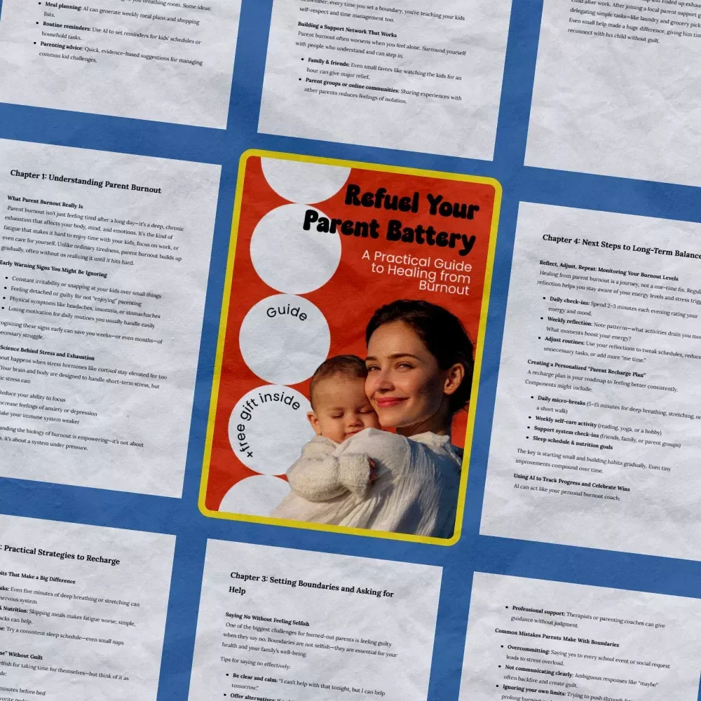 Refuel Your Parent Battery: A Practical Guide to Healing from Burnout – How to Heal from Parent Burnout with Practical Strategies, Boundaries, and Daily Habits