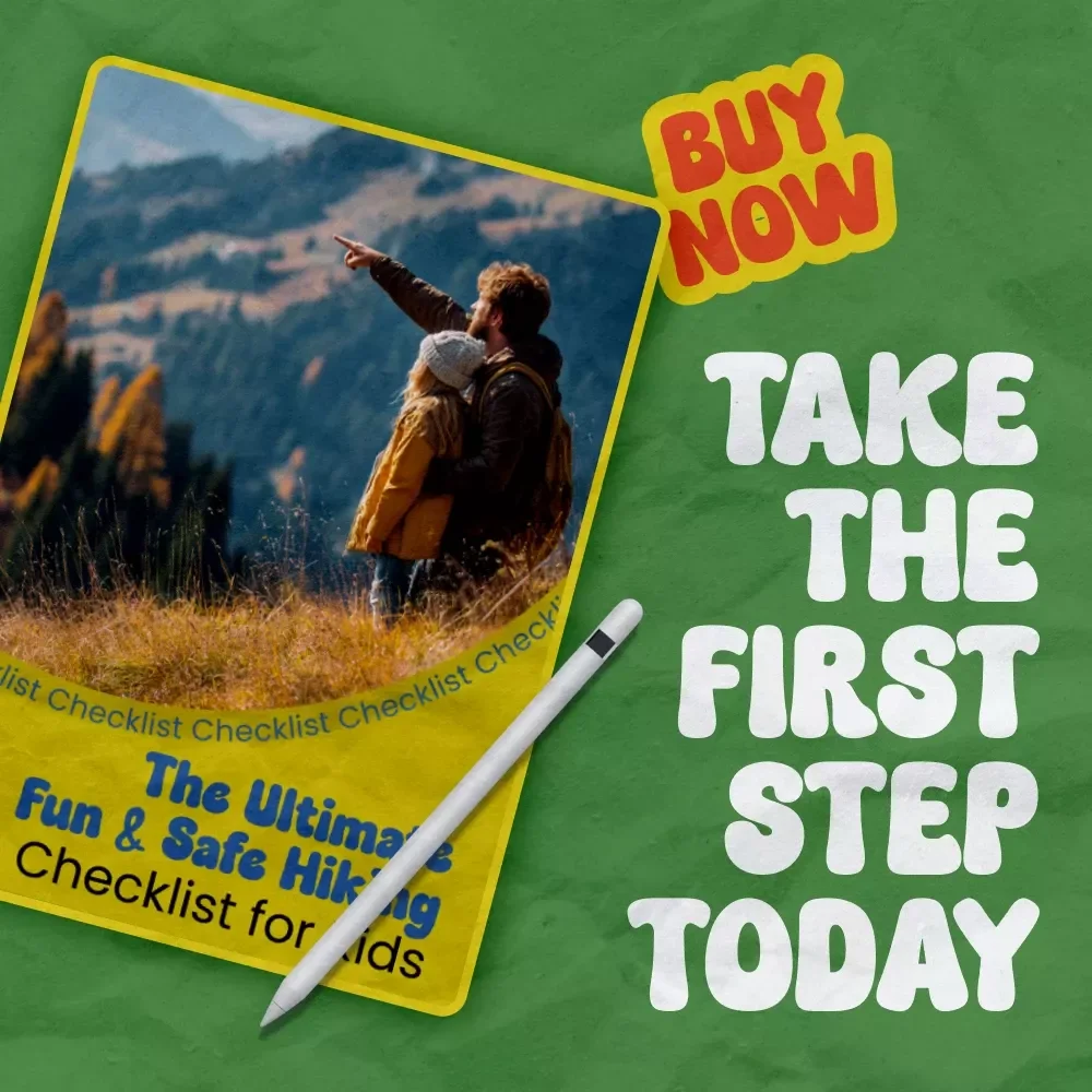 The Ultimate Fun & Safe Hiking Checklist for Kids – Printable Family Hiking Guide, Outdoor Adventure Planner, how to hike with kids Checklist