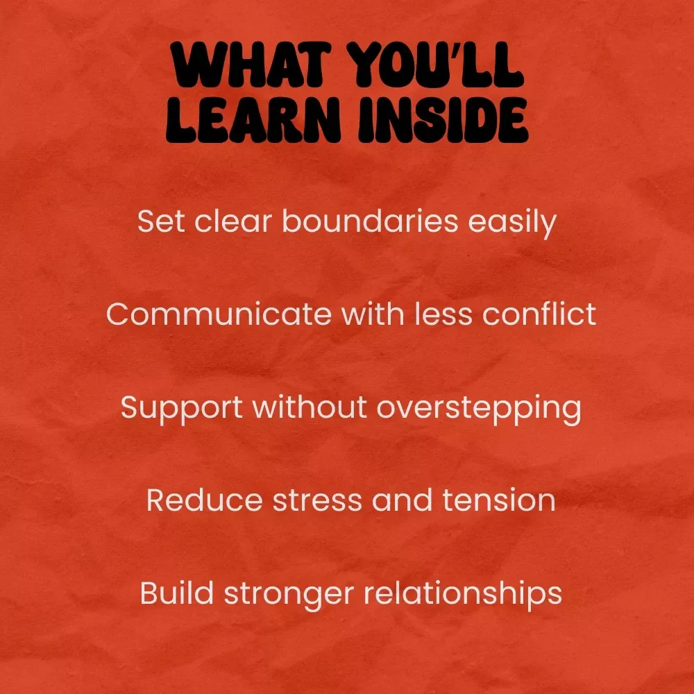 Guiding Adult Children Without Losing Your Mind – A Practical Guide on how to parent adult children with Boundaries, Communication & Independence Strategies