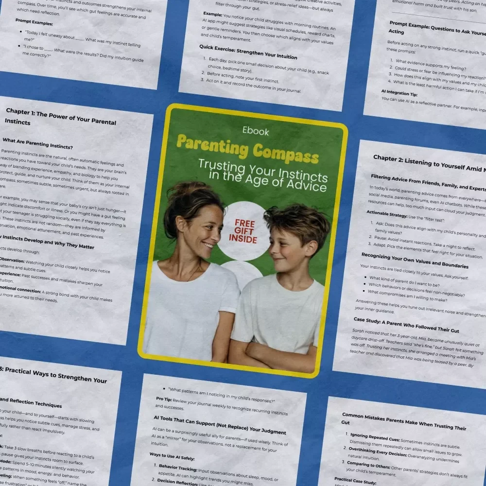 Parenting Compass: Trusting Your Instincts in the Age of Advice | How to Trust Your Parenting Instincts eBook Guide for Confident Parenting Decisions
