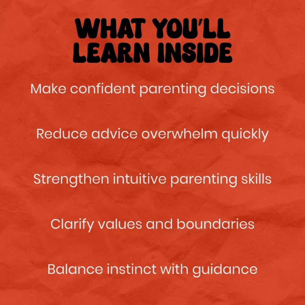 Parenting Compass: Trusting Your Instincts in the Age of Advice | How to Trust Your Parenting Instincts eBook Guide for Confident Parenting Decisions