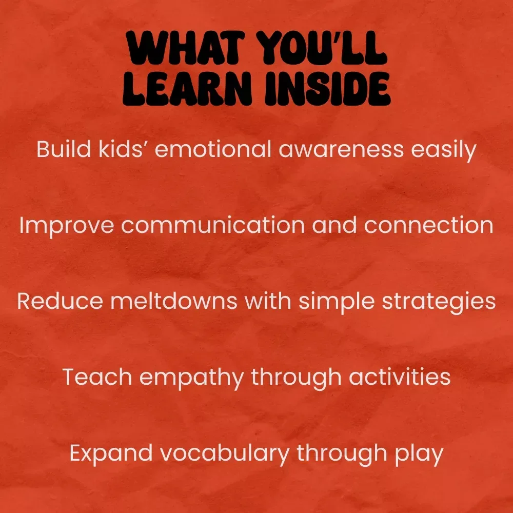 Feelings in Focus: Guide to Teaching Kids About Emotions | How to Teach Kids About Emotions eBook, Emotional Learning Activities for Kids, Parenting & Classroom Resource