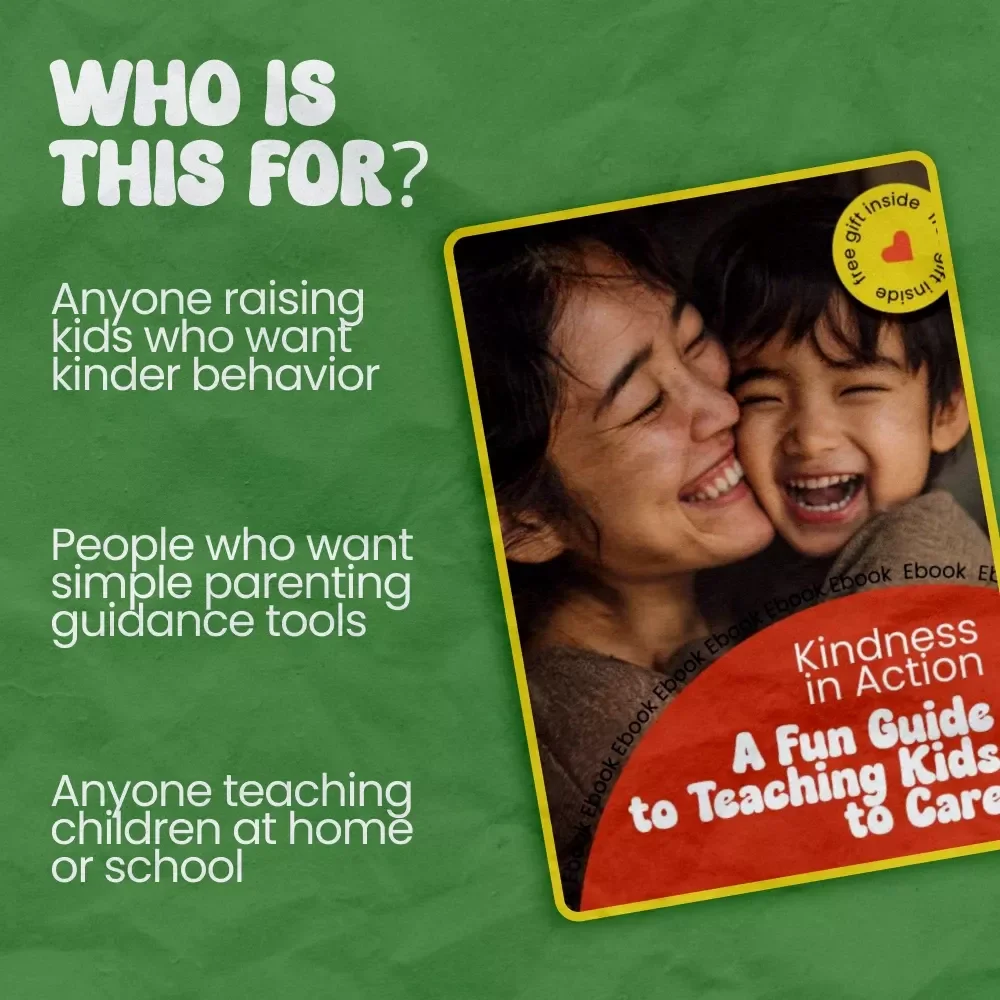 Kindness in Action: A Fun Guide to Teaching Kids to Care | how to teach kids about kindness | Parenting eBook, Social Skills Guide for Children, Empathy Activities PDF