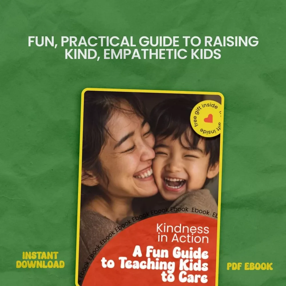 Kindness in Action: A Fun Guide to Teaching Kids to Care | how to teach kids about kindness | Parenting eBook, Social Skills Guide for Children, Empathy Activities PDF