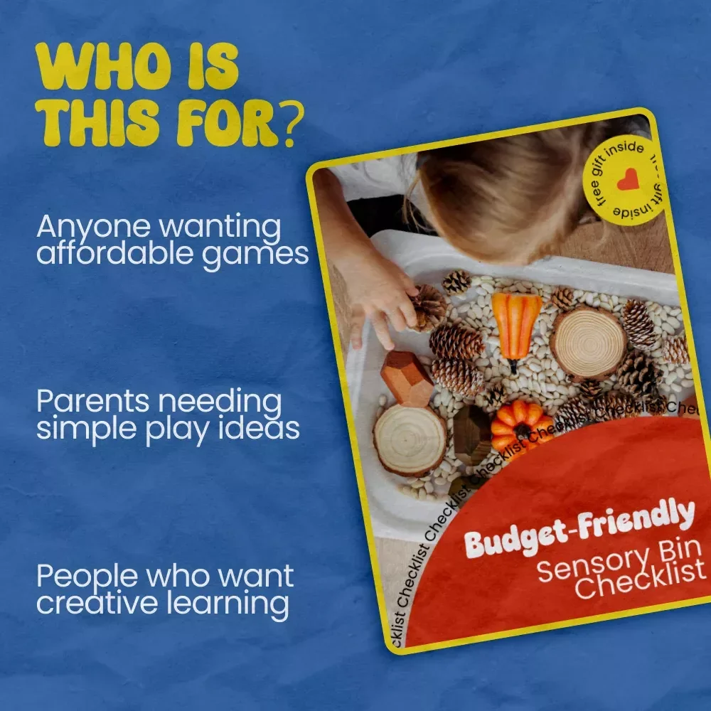 Budget-Friendly Sensory Bin Checklist – How to Do Sensory Bins on a Budget