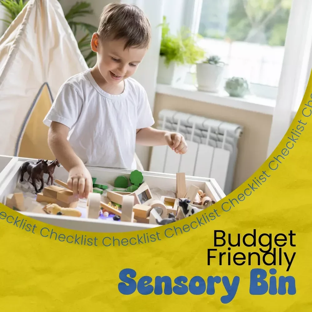 Budget-Friendly Sensory Bin Checklist – How to Do Sensory Bins on a Budget